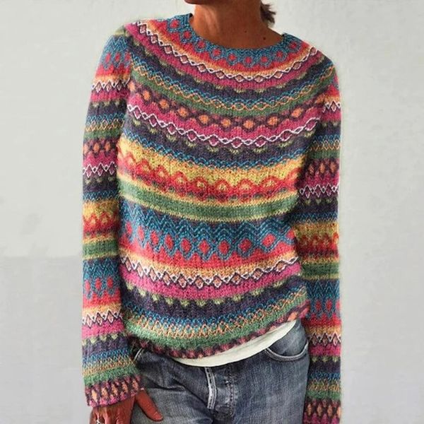 Ana - Retro Knit Jumper