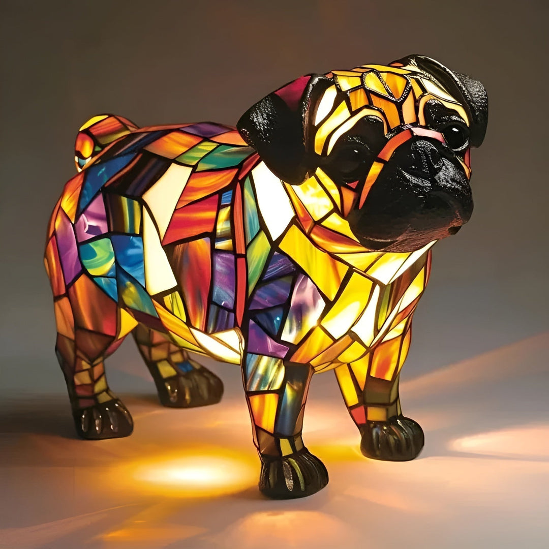 Praline – Pug Happiness Glow Lamp
