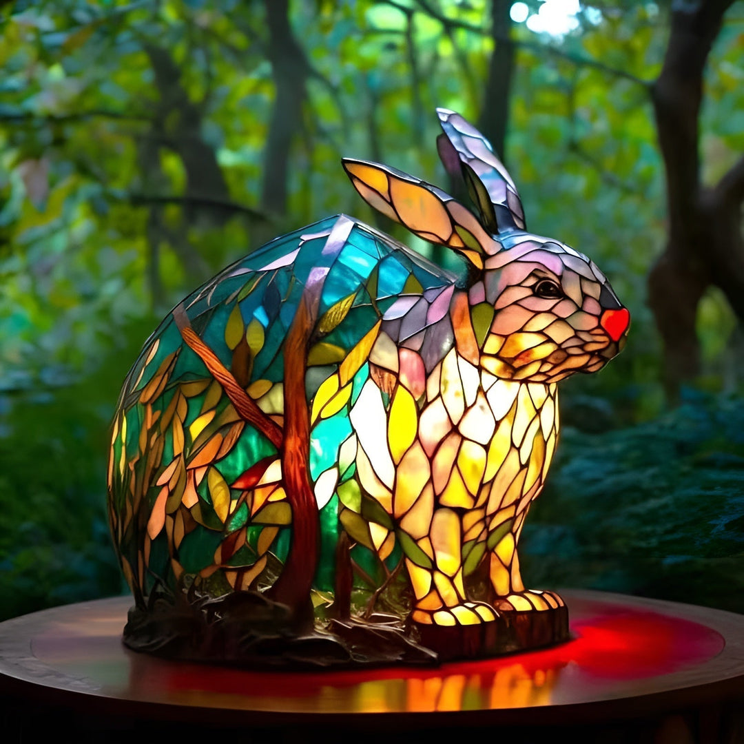 Pinpin – Magic Coloured Glass Rabbit Lamp