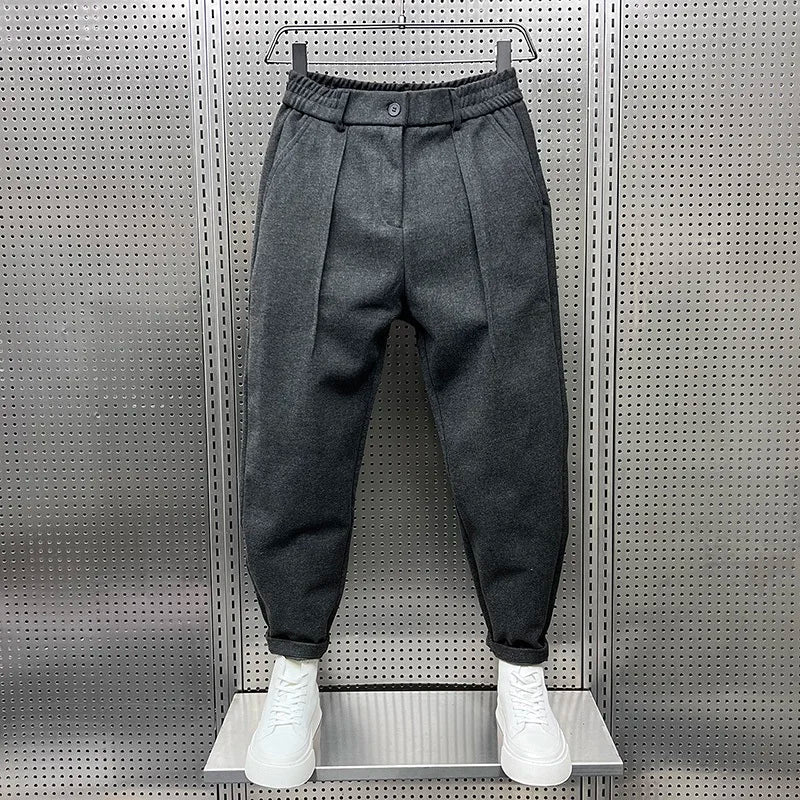 Grayson | Tailored Melange Trousers