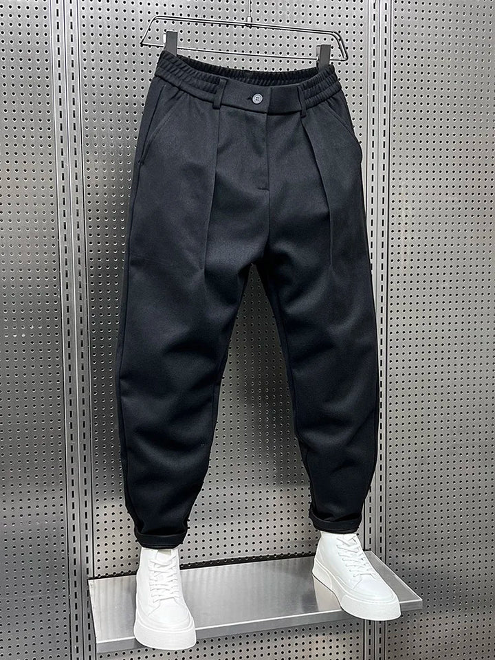 Grayson | Tailored Melange Trousers