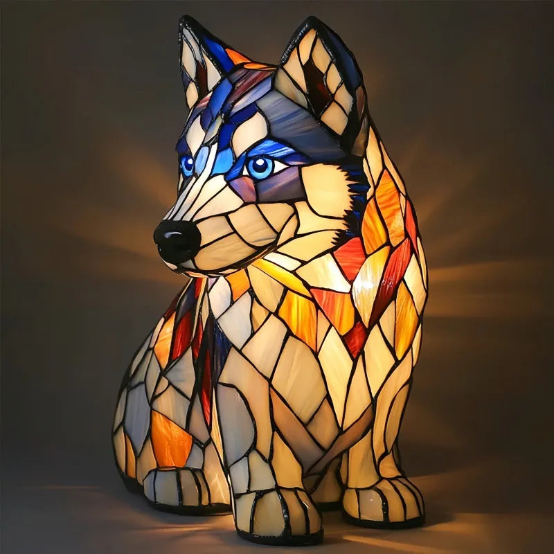Flocon – Glacier Huskie Lamp