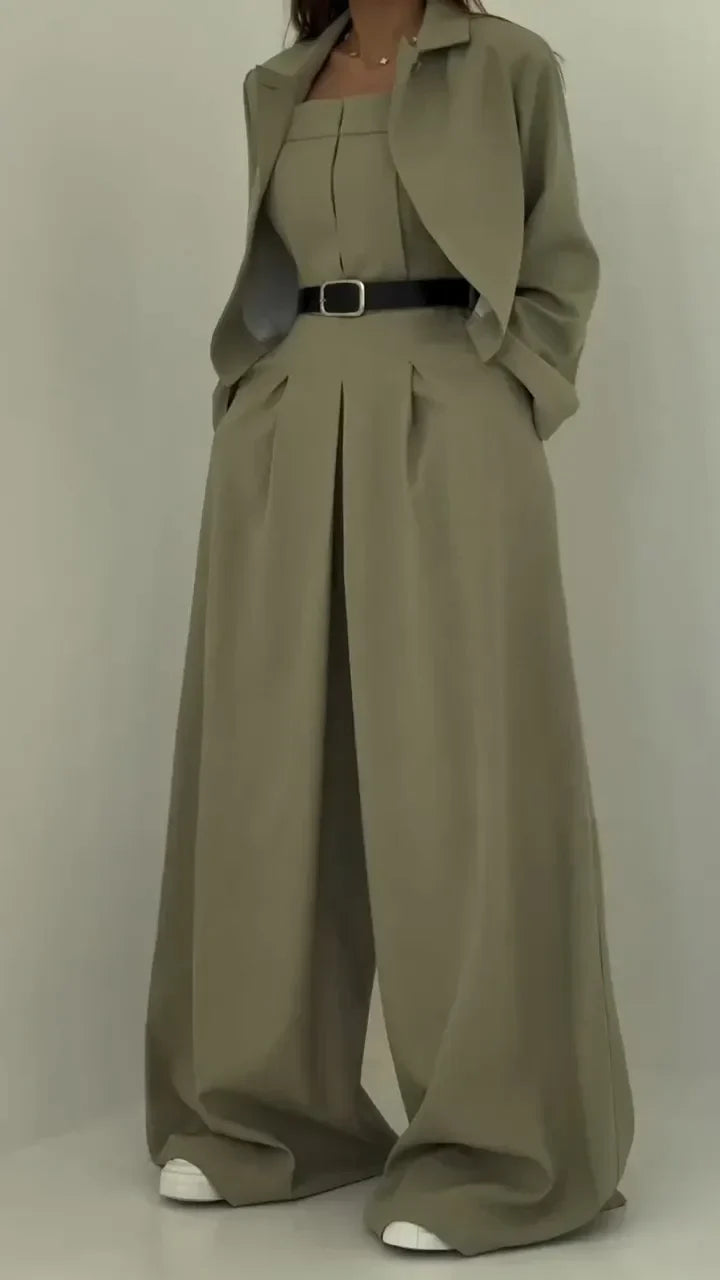 Evelyn | Bustier & Blazer Set