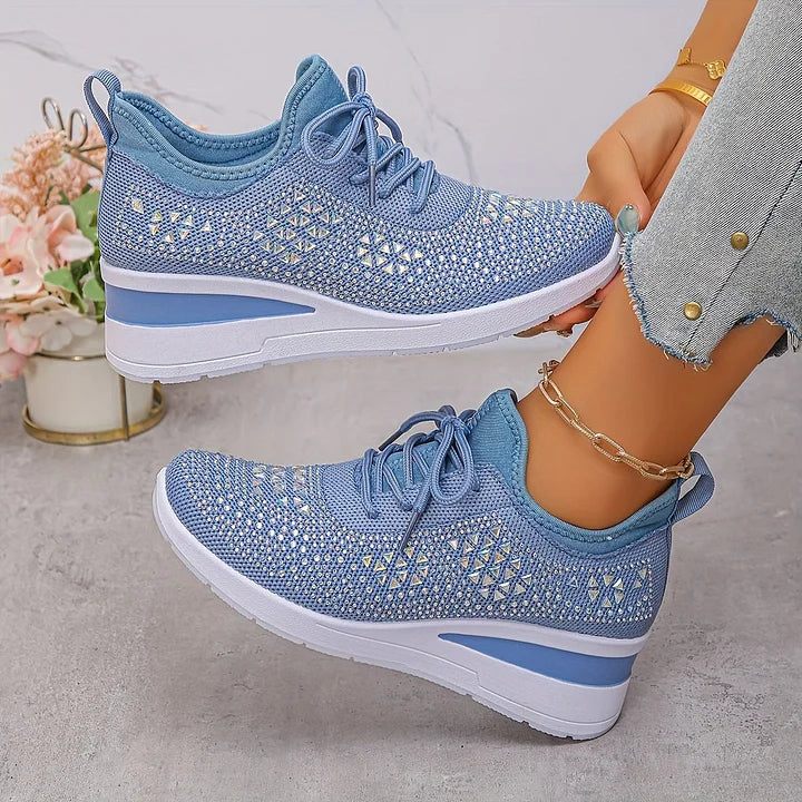 Elara | Orthopaedic Sparkle Trainers