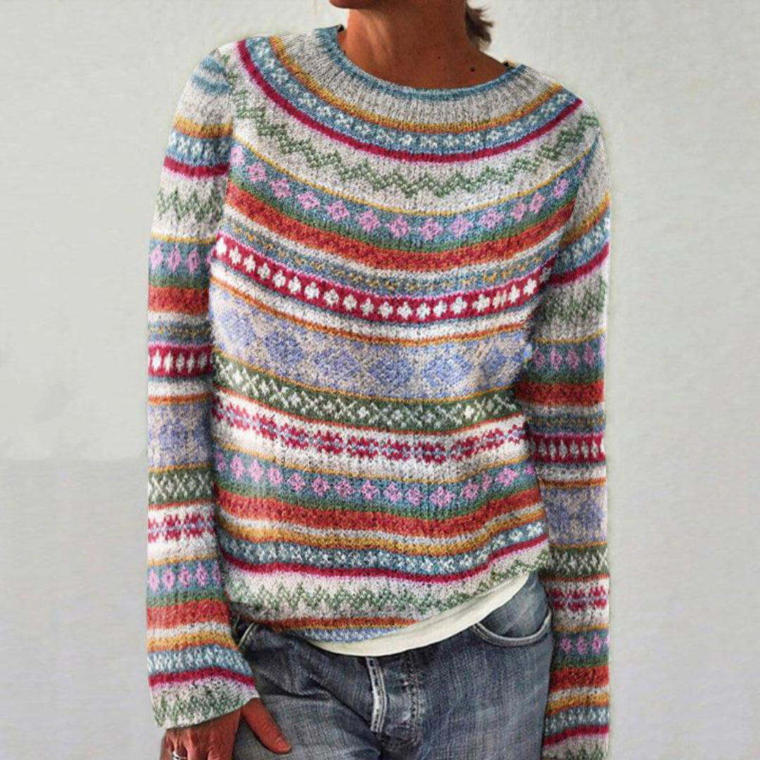 Heather - Cosy Retro Sweater