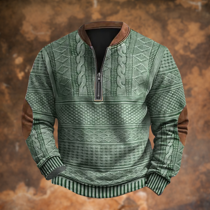 Anton | Knit Halfzip Sweater