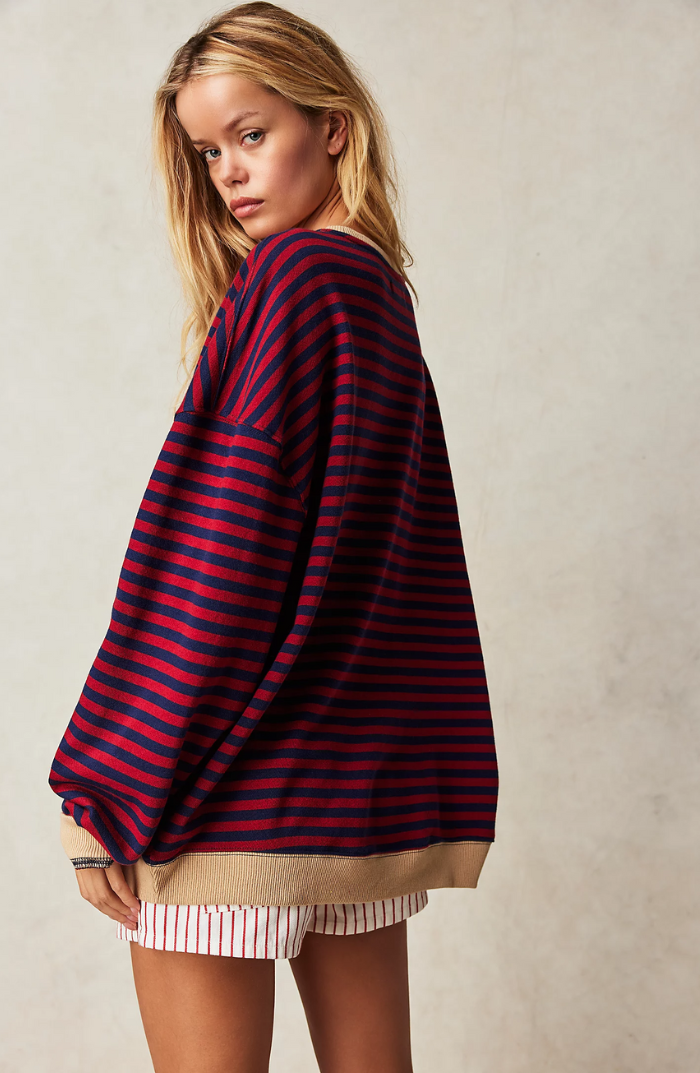 MIA - OVERSIZED STRIPED JUMPER
