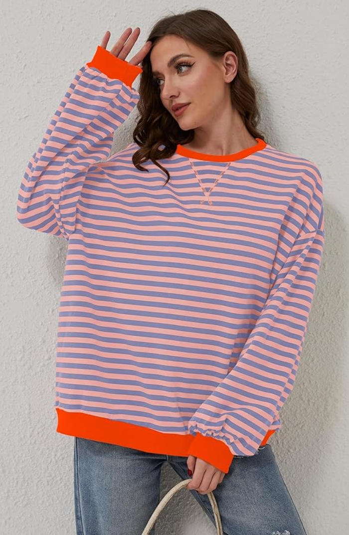 MIA - OVERSIZED STRIPED JUMPER