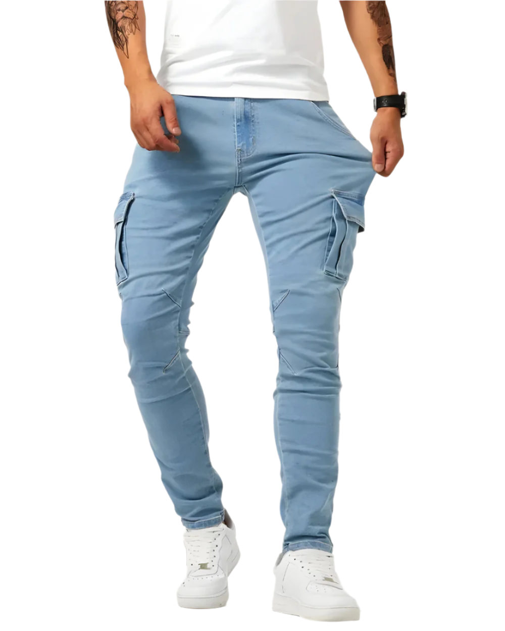 Marino | Cargo Stretch Trousers