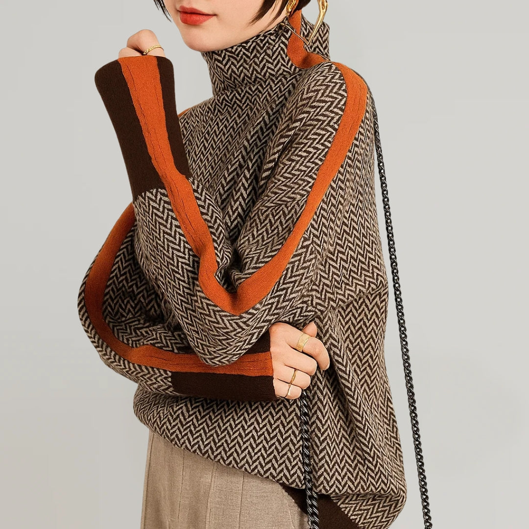Martina | High Neck Pullover