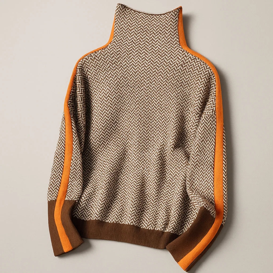 Martina | High Neck Pullover