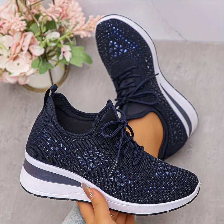 Elara | Orthopaedic Sparkle Trainers