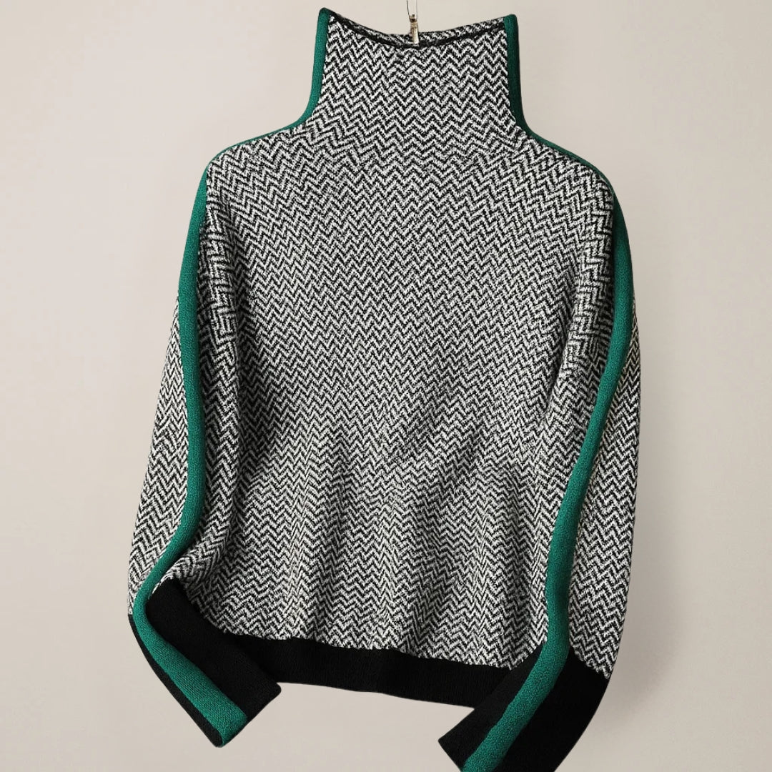 Martina | High Neck Pullover