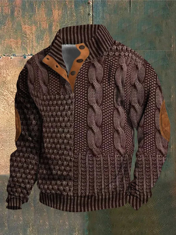 Elric | Patterned Knit Sweater