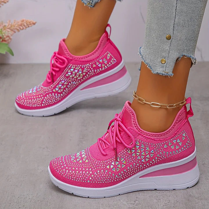 Elara | Orthopaedic Sparkle Trainers