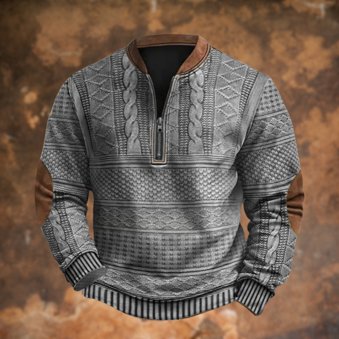 Anton | Knit Halfzip Sweater