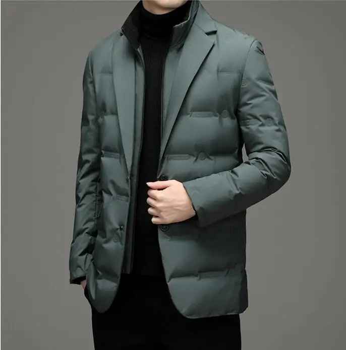Suit Collar Down Jacket
