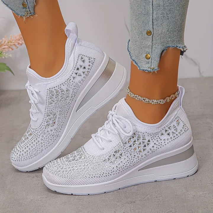 Elara | Orthopaedic Sparkle Trainers