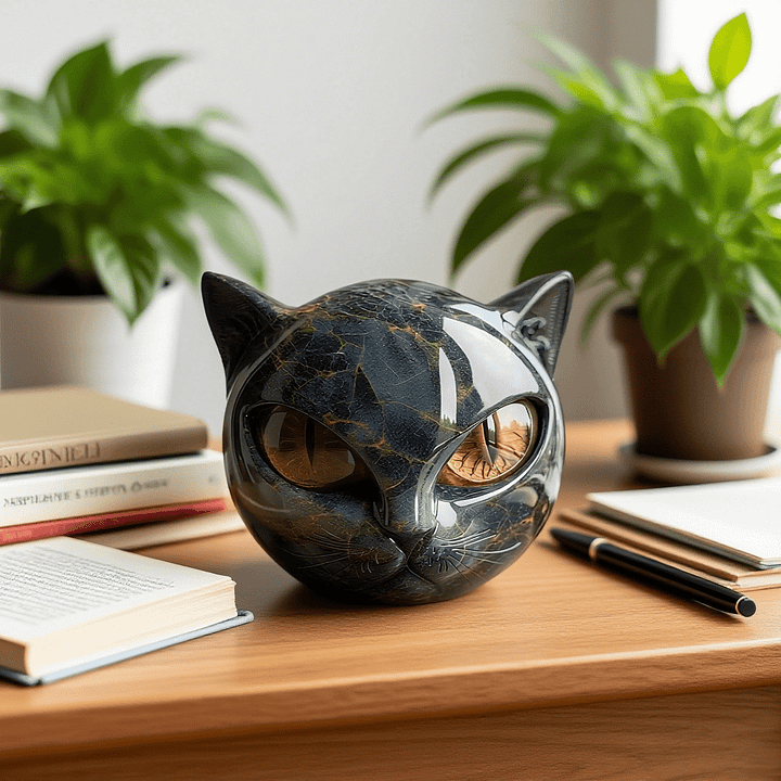 Nyxora | Enigmatic Cat Sculpture