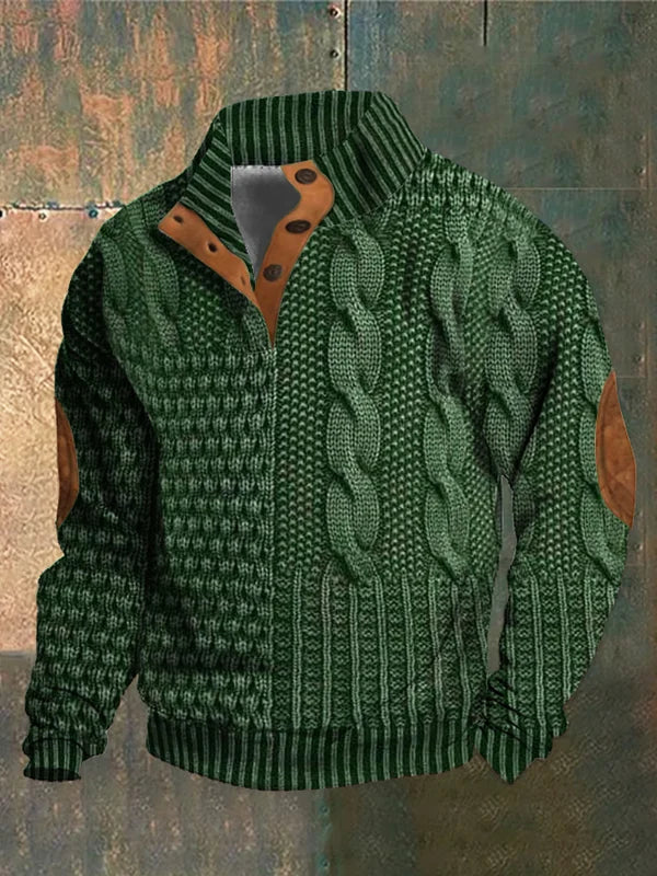 Elric | Patterned Knit Sweater
