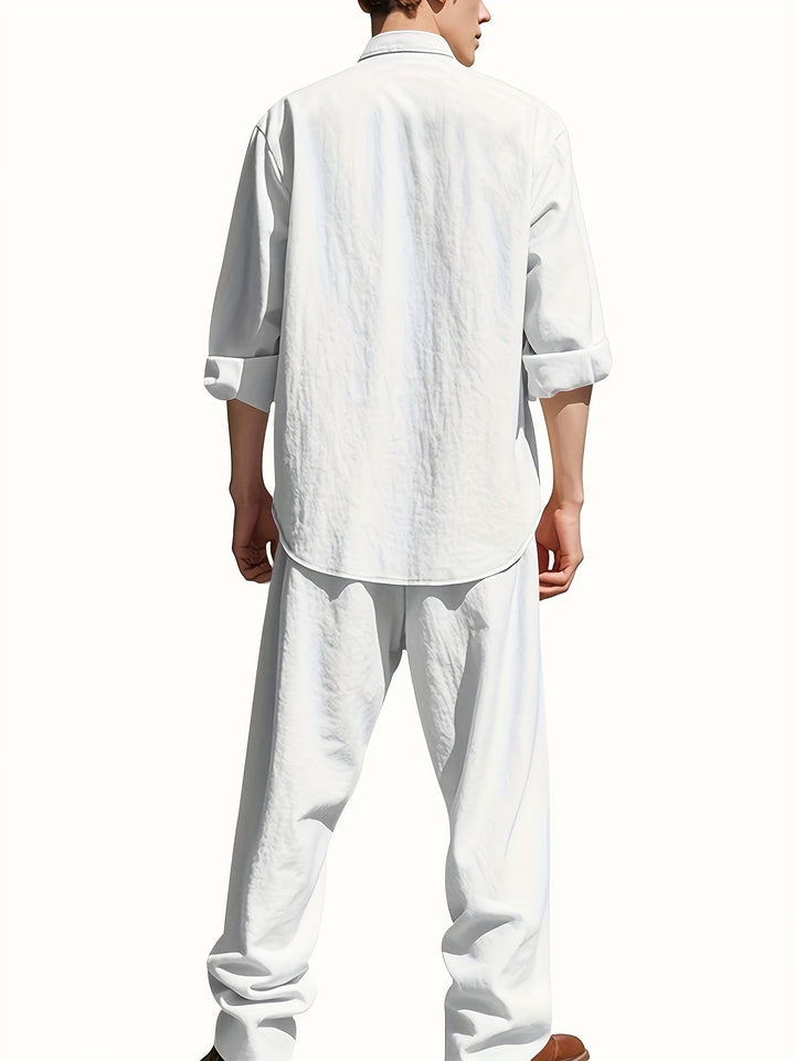 Owen | Casual Linen Set
