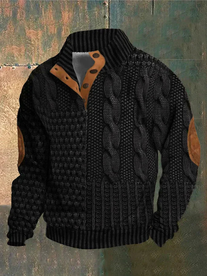 Elric | Patterned Knit Sweater