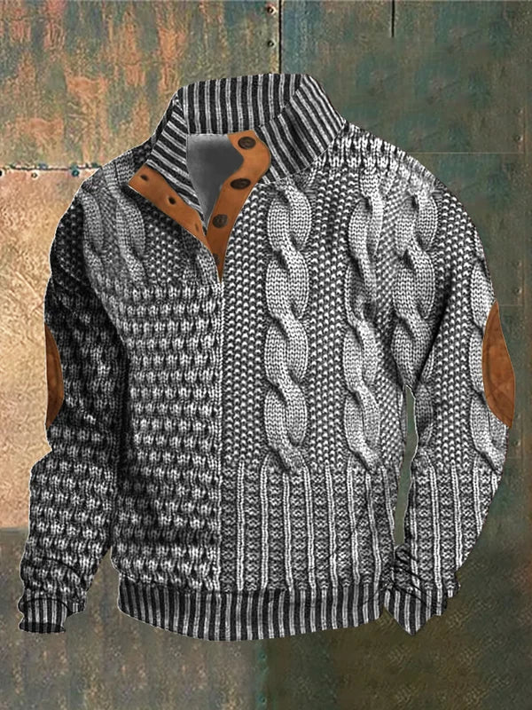 Elric | Patterned Knit Sweater