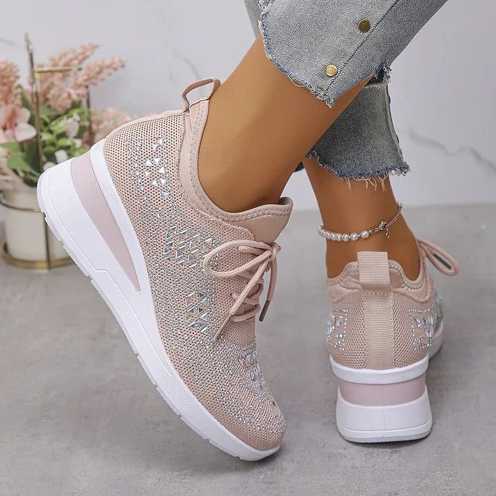 Elara | Orthopaedic Sparkle Trainers