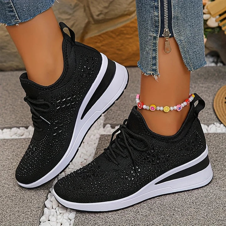 Elara | Orthopaedic Sparkle Trainers