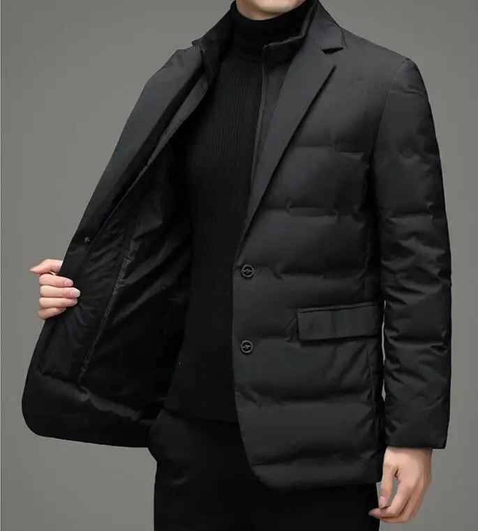 Suit Collar Down Jacket