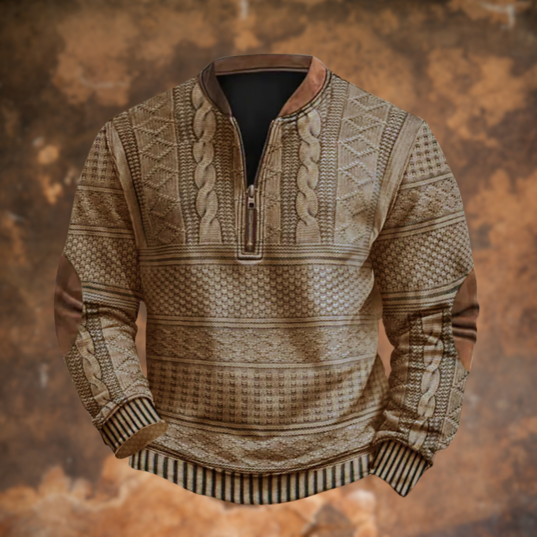 Anton | Knit Halfzip Sweater