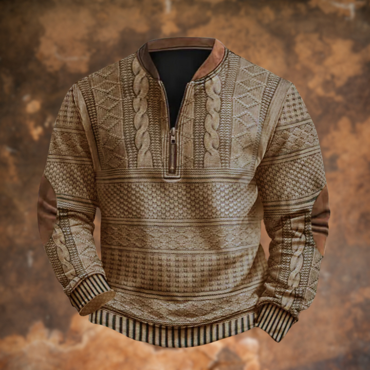 Anton | Knit Halfzip Sweater