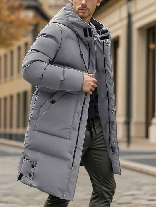 Adrian | Windproof Longline Parka