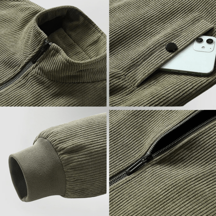 Lance | Corduroy Lined Jacket