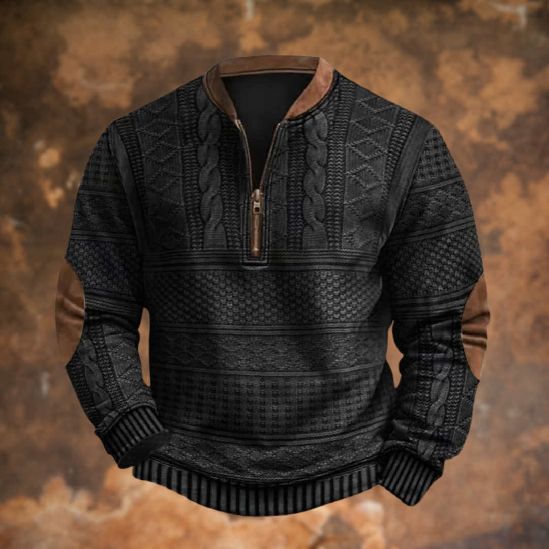 Anton | Knit Halfzip Sweater