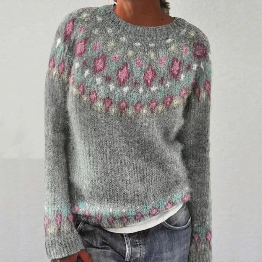 Heather - Cosy Retro Sweater
