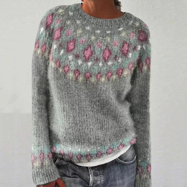 Heather - Cosy Retro Sweater
