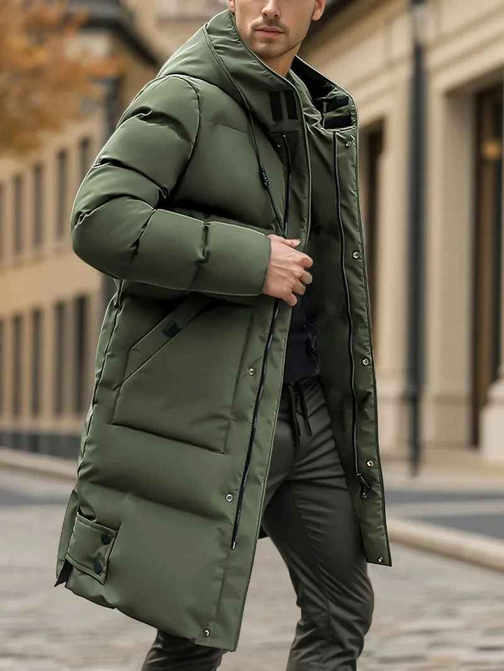 Windproof Longline Parka