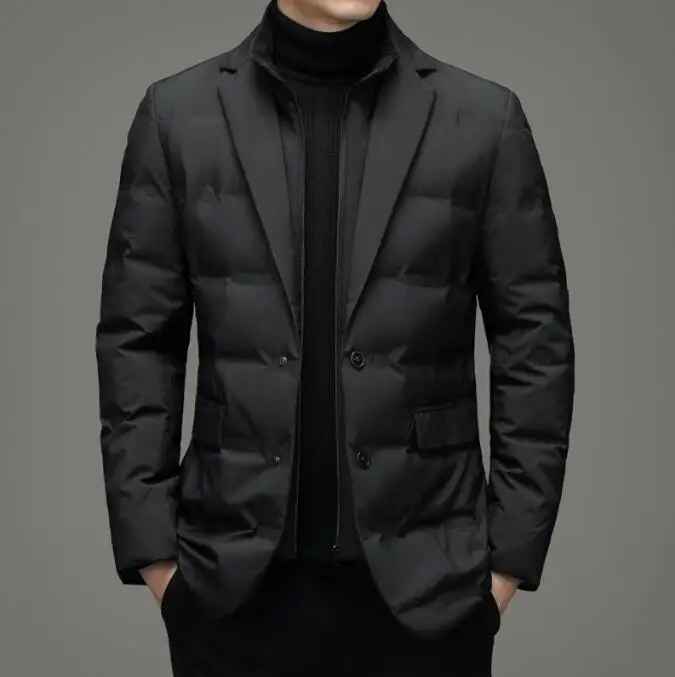 Suit Collar Down Jacket