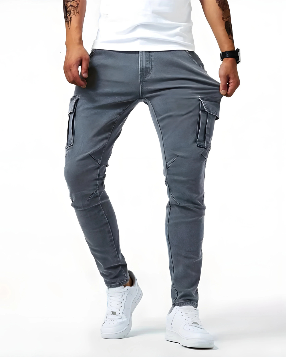 Marino | Cargo Stretch Trousers