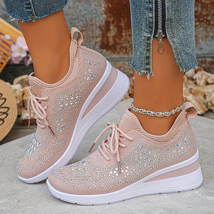 Elara | Orthopaedic Sparkle Trainers