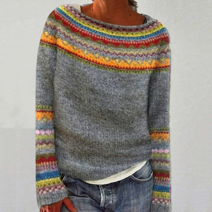 Heather - Cosy Retro Sweater