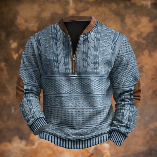 Anton | Knit Halfzip Sweater