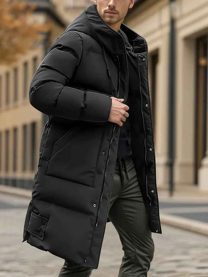 Windproof Longline Parka
