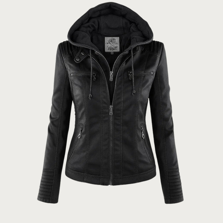Monika | Elegant Leather Jacket