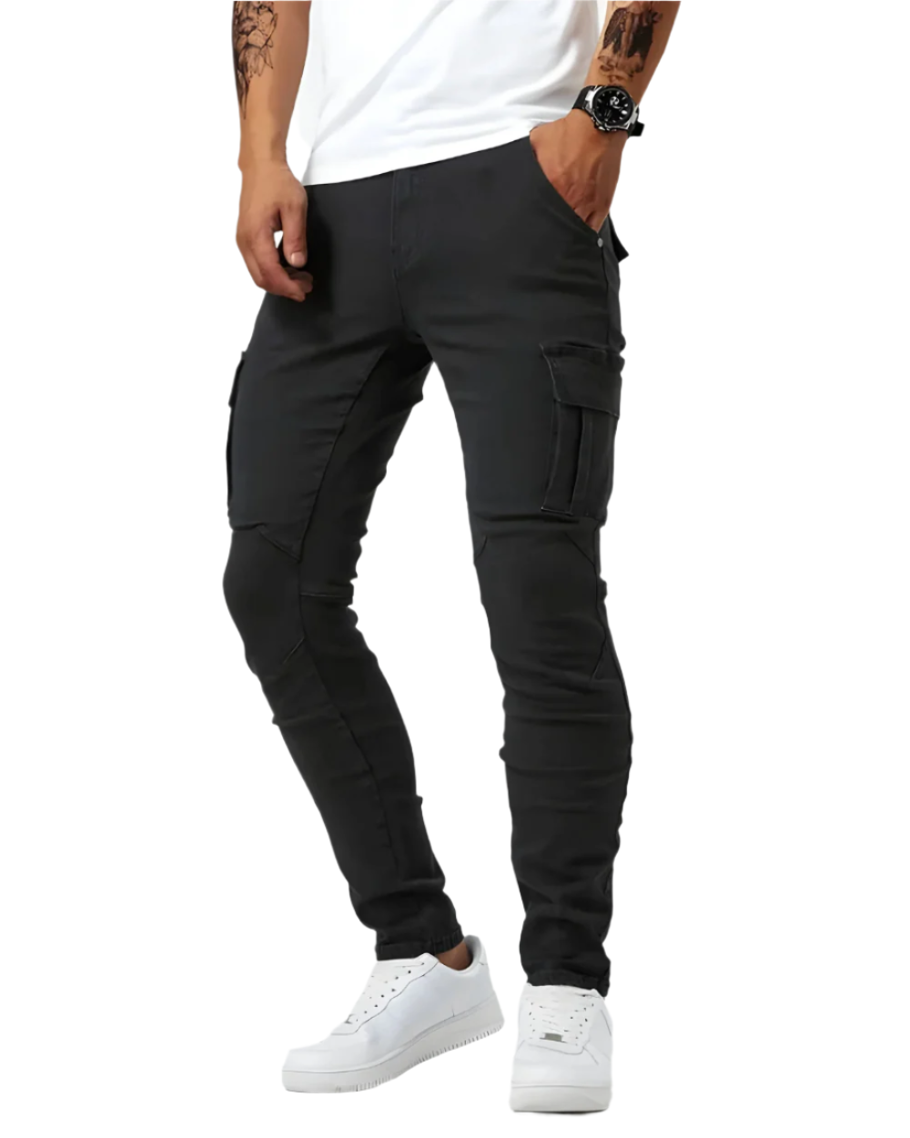 Marino | Cargo Stretch Trousers
