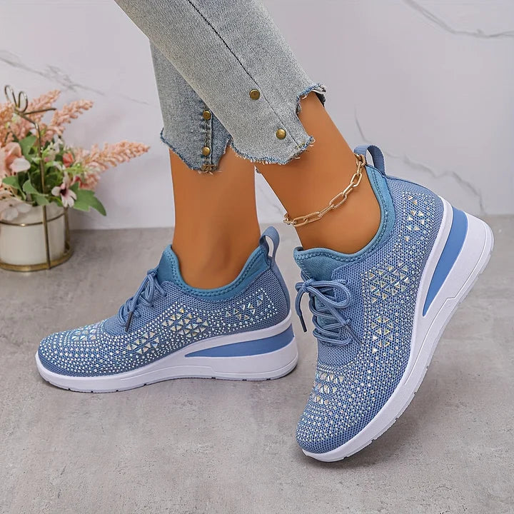 Elara | Orthopaedic Sparkle Trainers