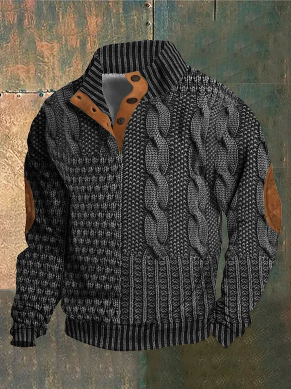 Elric | Patterned Knit Sweater