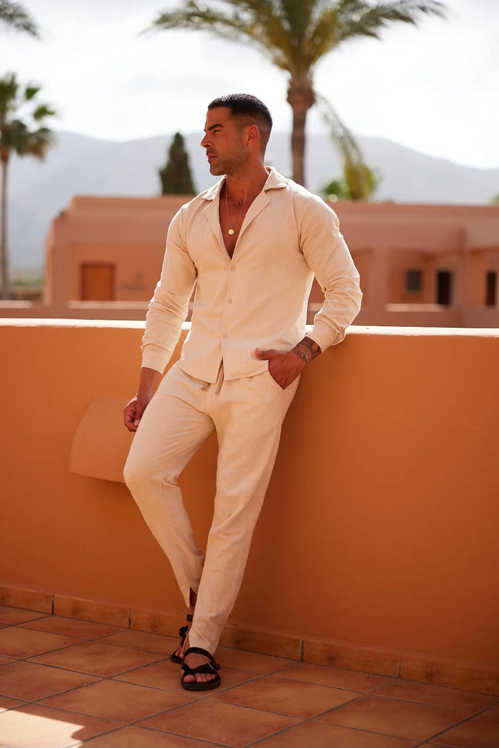 Evan | Premium Linen Set