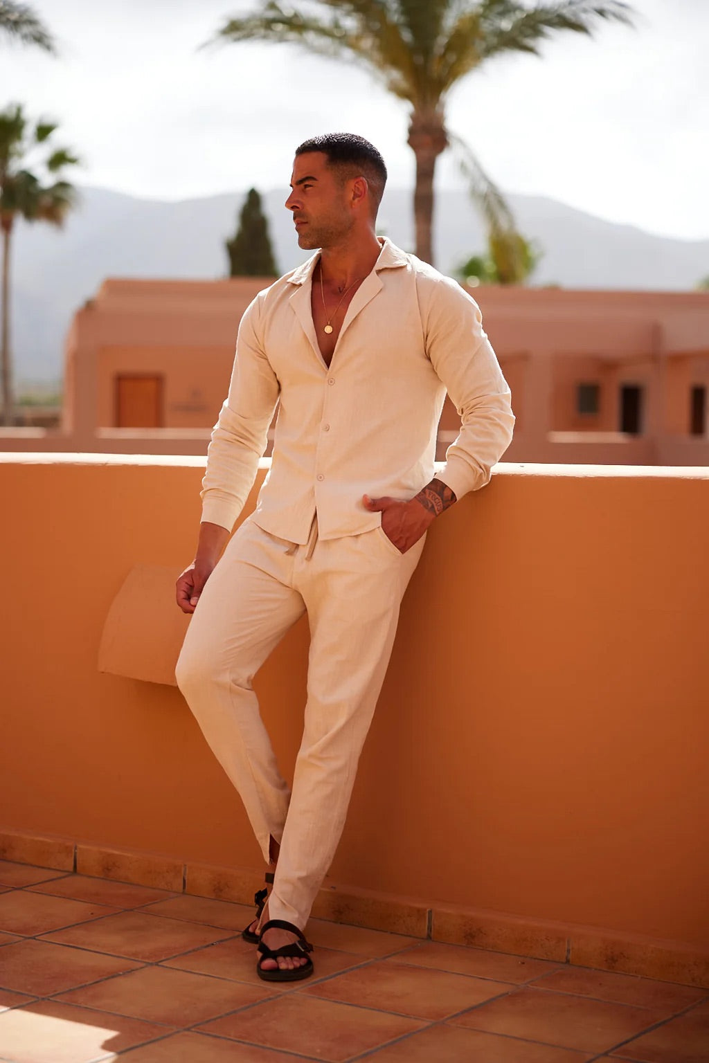 Evan - Premium Linen Set